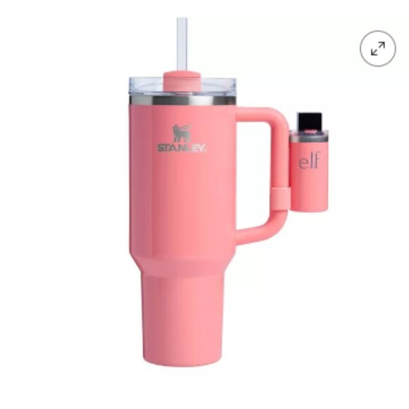 🔥 NWT! e.l.f. x Stanley Lip Holder - Coral Fixation 🔥 - Picture 4 of 4